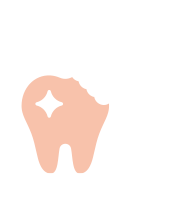 The image shows an icon with a tooth being punched by a fist, accompanied by a caption that reads  Punching a Tooth.