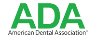 The image shows a logo with text reading  ADA  prominently at the top, followed by  AMERICAN BANKERS ASSOCIATION  below it. The logo includes a stylized letter  A  and a graphic element resembling a shield or badge.
